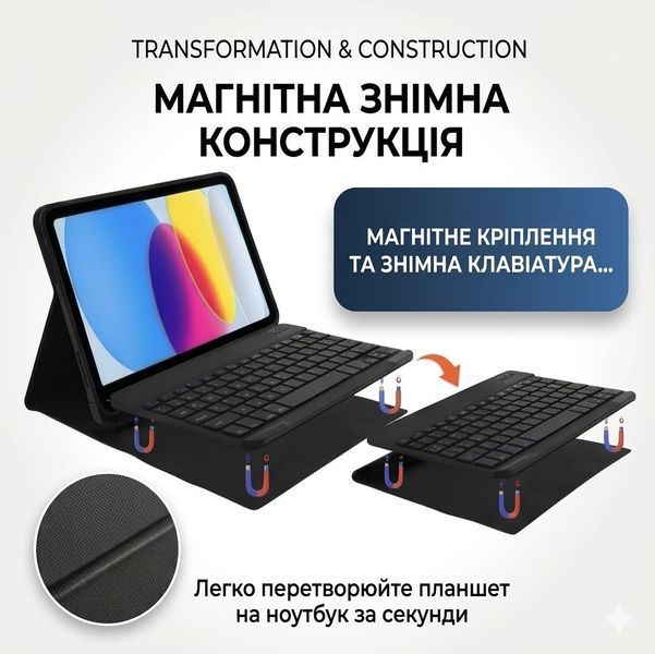 Клавіатура та миша &mdash; бездротові (Bluetooth) tab-1024-Laptop фото